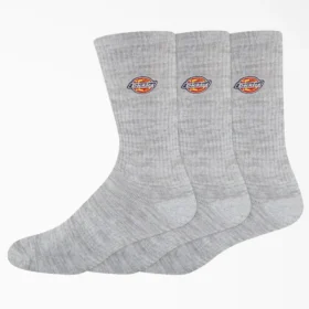 Calze corti ricamate Dickies, taglie 6-12, confezione da 3