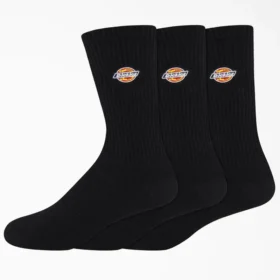 Calze corti ricamate Dickies, taglie 6-12, confezione da 3