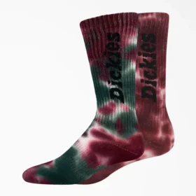 Calze tie-dye corti, taglia 6-12, confezione da 2