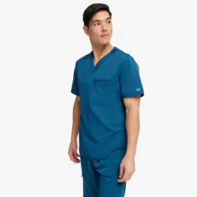 Camice da lavoro da uomo Balance con scollo a V da infilare nei pantaloni