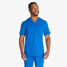 Camice da lavoro da uomo Balance con scollo a V da infilare nei pantaloni