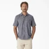 Camicia a maniche corte a righe in chambray Dickies 1922 Camicia a maniche corte a righe in chambray Dickies 1922