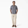 Camicia a maniche corte a righe in chambray Dickies 1922 Camicia a maniche corte a righe in chambray Dickies 1922