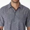 Camicia a maniche corte a righe in chambray Dickies 1922 Camicia a maniche corte a righe in chambray Dickies 1922