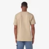 Camicia a maniche corte con tasca in tessuto pesante melange