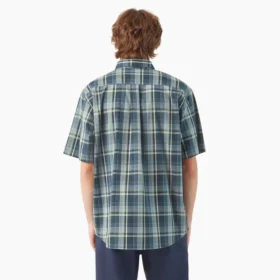 Camicia a maniche corte in tessuto