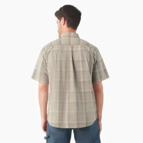 Camicia a maniche corte in tessuto