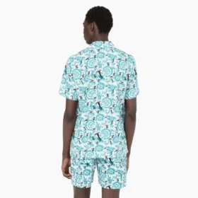 Camicia a maniche corte Roseburg in pantaloncini