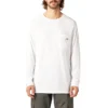 Camicia a maniche lunghe con tasca e effetto rinfrescante Camicia a maniche lunghe con tasca e effetto rinfrescante