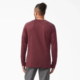Camicia a maniche lunghe con tasca e effetto rinfrescante