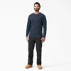 Camicia a maniche lunghe con tasca e effetto rinfrescante Camicia a maniche lunghe con tasca e effetto rinfrescante