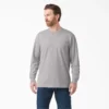 Camicia a maniche lunghe con taschino e logo Camicia a maniche lunghe con taschino e logo