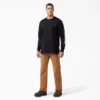 Camicia a maniche lunghe con taschino e logo Camicia a maniche lunghe con taschino e logo