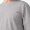 Camicia a maniche lunghe con taschino e logo Camicia a maniche lunghe con taschino e logo