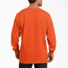 Camicia a maniche lunghe con taschino in tessuto pesante dai colori fluo