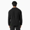 Camicia a maniche lunghe in tessuto waffle Camicia a maniche lunghe in tessuto waffle