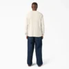 Camicia a maniche lunghe in tessuto waffle Camicia a maniche lunghe in tessuto waffle