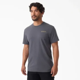 Camicia a pantaloncini con logo mimetico