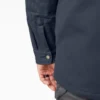 Camicia con cappuccio in tela di cotone idrorepellente