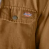 Camicia con cappuccio in tela di cotone idrorepellente
