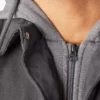 Camicia con cappuccio in tela di cotone idrorepellente