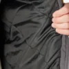 Camicia con cappuccio in tela di cotone idrorepellente