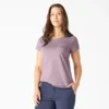 Camicia da donna a maniche corte con tasca e effetto rinfrescante Camicia da donna a maniche corte con tasca e effetto rinfrescante
