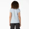 Camicia da donna a maniche corte con tasca e effetto rinfrescante Camicia da donna a maniche corte con tasca e effetto rinfrescante