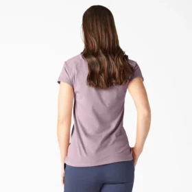 Camicia da donna a maniche corte con tasca e effetto rinfrescante