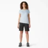 Camicia da donna a maniche corte con tasca e effetto rinfrescante Camicia da donna a maniche corte con tasca e effetto rinfrescante