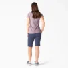 Camicia da donna a maniche corte con tasca e effetto rinfrescante Camicia da donna a maniche corte con tasca e effetto rinfrescante