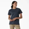 Camicia da donna a maniche corte con taschino Camicia da donna a maniche corte con taschino