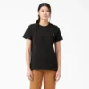 Camicia da donna a maniche corte con taschino Camicia da donna a maniche corte con taschino
