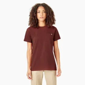 Camicia da donna a maniche corte con taschino