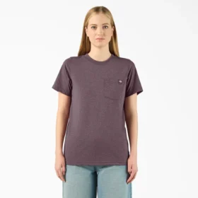 Camicia da donna a maniche corte con taschino