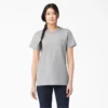 Camicia da donna a maniche corte con taschino Camicia da donna a maniche corte con taschino