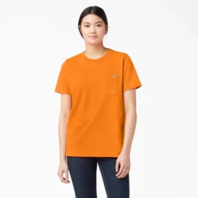 Camicia da donna a maniche corte con taschino