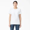 Camicia da donna a maniche corte con taschino Camicia da donna a maniche corte con taschino