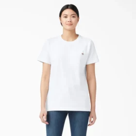 Camicia da donna a maniche corte con taschino