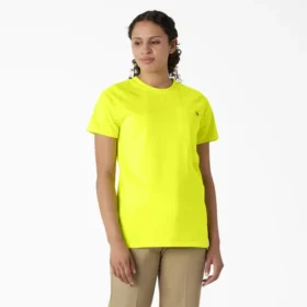 Camicia da donna a maniche corte con taschino