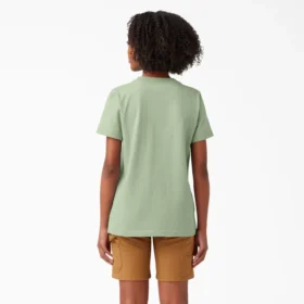 Camicia da donna a maniche corte con taschino