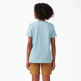 Camicia da donna a maniche corte con taschino