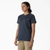 Camicia da donna a maniche corte con taschino Camicia da donna a maniche corte con taschino