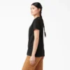 Camicia da donna a maniche corte con taschino Camicia da donna a maniche corte con taschino