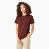 Camicia da donna a maniche corte con taschino Camicia da donna a maniche corte con taschino