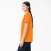 Camicia da donna a maniche corte con taschino Camicia da donna a maniche corte con taschino