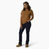 Camicia da donna a maniche corte con taschino Camicia da donna a maniche corte con taschino