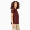 Camicia da donna a maniche corte con taschino Camicia da donna a maniche corte con taschino