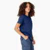 Camicia da donna a maniche corte con taschino Camicia da donna a maniche corte con taschino