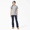 Camicia da donna a maniche corte con taschino Camicia da donna a maniche corte con taschino